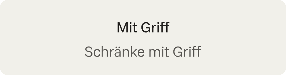 Mit Griff
